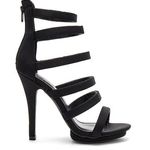 by the way. Black Strappy Heel  Photo 0