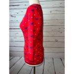 Hollister Shirt Y2K 90s 80s size Medium Womens HCO USA Patriotic Sleep Top Photo 6