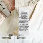 Madewell  Ottoman Jacquard Ruched-Front Top in Antique Cream Photo 4