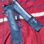 Pepe Jeans Tokyo drift Dark denim jeans
Vintage  w/ red buckle belt
Women’s 28 Photo 0