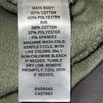 Abound  WOMEN GREEN WHITE COLOR BLOCK HOODED PULLOVER SWEATSHIRT‎ SIZE SMALL NEW Photo 6