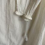 American Eagle  Outfitters White Embroidered Tunic Dress Flowy Beach Cover Up XL Photo 8