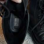 Valentino Garavani  Black Combat Boots Photo 12