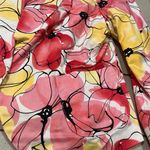 George Stretch Women Y2K Blazer 16 Cropped Stretch Shoulder Pads Floral … Pink Photo 1