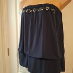 Lane Bryant  22 24 Elegant Navy Strapless Top NWT Photo 2