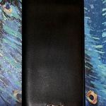 Salvatore Ferragamo Black Leather Long Wallet Photo 0