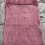 Meshki NWT  CeCe Pink Ribbed Knit Mini Skirt, size M Barbiecore boho Y2K ballet Photo 7