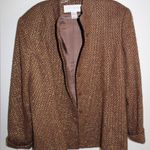 Doncaster  Brown Skirt Suit Set Size 16 Photo 6