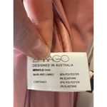 Zhivago Miracle Halter Midi Dress Pink Satin US 8 NWT Cocktail Evening Photo 9