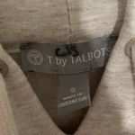 Talbots T by  Cream Pullover Hoodie with Zipper Pockets Small Photo 6