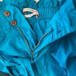 Urban Outfitters  Fiona Paperbag Shorts Belted Turquoise Women's Size Large Photo 3