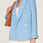 Black Label Black Halo Blue Hugo Blazer Size 8 Photo 0