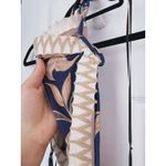 PatBo Stargazer Navy Floral Maxi Dress XS Halter Boho Coastal Vacation Boho Luxe Blue Photo 6