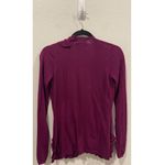 Anthropologie GUINEVERE Delicate Drafts Ruffle Purple Cardigan Photo 1
