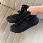 Converse  All Black Canvas High-Tops sneakers Photo 8