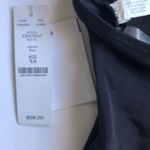 White House | Black Market NWT WHBM Ruffled Neckline Halter One Piece Swimsuit in Black Photo 10