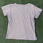 Rag and Bone  Linen Blend blue and white Striped V-Neck Top Photo 1