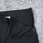 Everlane  Stretch Ponte Knit Skinny Pants Size Small Charcoal Gray Black Side Zip Photo 6