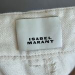 Isabel Marant  Evalia tapered cotton cargo pants Women's 38 US 6 Beige Photo 4