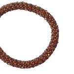 Sashka Bracelet Handmade Bohemian Chic Crochet Beaded Roll Photo 1