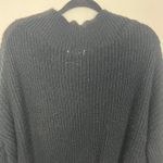 Exlura  Pullover Black Chunky Knit Sweater Size S/M Photo 6