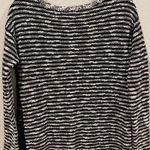 Anthropologie MOTH Staccato Tweed Lace Tunic Black White Sweater Photo 3