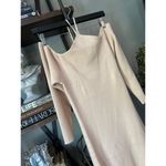Lost + Wander  Sandy Rock Knit Halter Mini Dress Cream Womens Size Large Photo 7