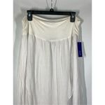 Apt. 9  Women's Pull On High-Low hem Maxi Skirt Paper White Size XXL NWT Photo 3
