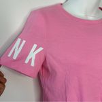 PINK - Victoria's Secret PINK VICTORIA’S SECRET Tie Front Crop T-shirt Womens Size XS Preppy Sporty Cute Photo 1
