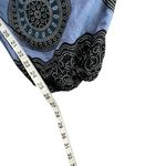Harem Pants Womens S Blue Black Mandala Aladdin Yoga Lounge Boho Hippie Festival Photo 7