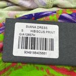 I am gia I. AM. GIA. Svana Hibiscus Print Cut‎ Out Halter Mini Dress Bodycon Small NWT Photo 7