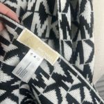 Michael Kors Scarf Black & White MK Pattern-OS Photo 1