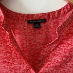 Hilary Radley Red Patterned Blouse Photo 1