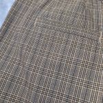 Liz Claiborne  Vintage Trousers Womens 8P Petites Brown Plaid Office Casual Pants Photo 7