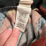 Oversized Western Geometric Colorful Print Boho Drawstring Cowl Neck Hoodie Yellow Photo 4