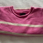 Gap  Pink Striped Sweater Photo 1