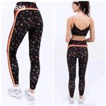 Splits59  Sydney Techflex 7/8 Legging Black Floral Size Large NWT Photo 1