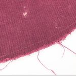 Brandy Melville Corduroy Mini Skirt High Waist Raw Hem A-line Burgundy One Size Photo 6