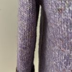 Christopher Banks Lavender Acrylic Cardigan Sweater sz S/M P Purple Photo 3