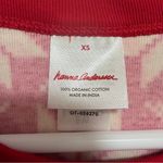 Hanna Andersson Organic Long Johns Pajamas Scandi Snowflake Print Size XS Red Photo 6