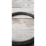 Vintage Bracelet / Bangle Stunning Dark Gray/Black Scale Like Design Bangle Gray Photo 3