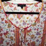 Rachel Zoe  Womens Plus Size 3X Floral Print Boho Tunic Dress Long Sleeve Photo 1