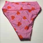 Beach Riot New Highway Bikini Bottom in Valentine Heart
 medium pink Photo 6