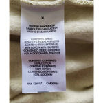 We Wore What NEW Women's Size XL Off White Cropped Sweatshirt Photo 4