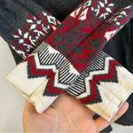 Athleta Alps Snowcat Fair Isle Grey/Red Long Sleeve Sweater Dress Size XS Photo 11