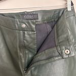 Eloquii Women’s classic Fit Slim Green Faux Leather Ankle Dress Pants Photo 6