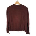 Allison Joy Evereve Red Distressed Button Down Cardigan Sweater S Photo 2