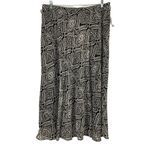 Dress Barn  Women's Tan & Black Long Skirt Photo 1