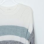 Garage Womens Colorblock Striped Pullover Sweater Size XS Long Sleeve Casual Photo 1