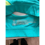 Victoria's Secret Women's Teal & Lime Green Sports Bra S Photo 3